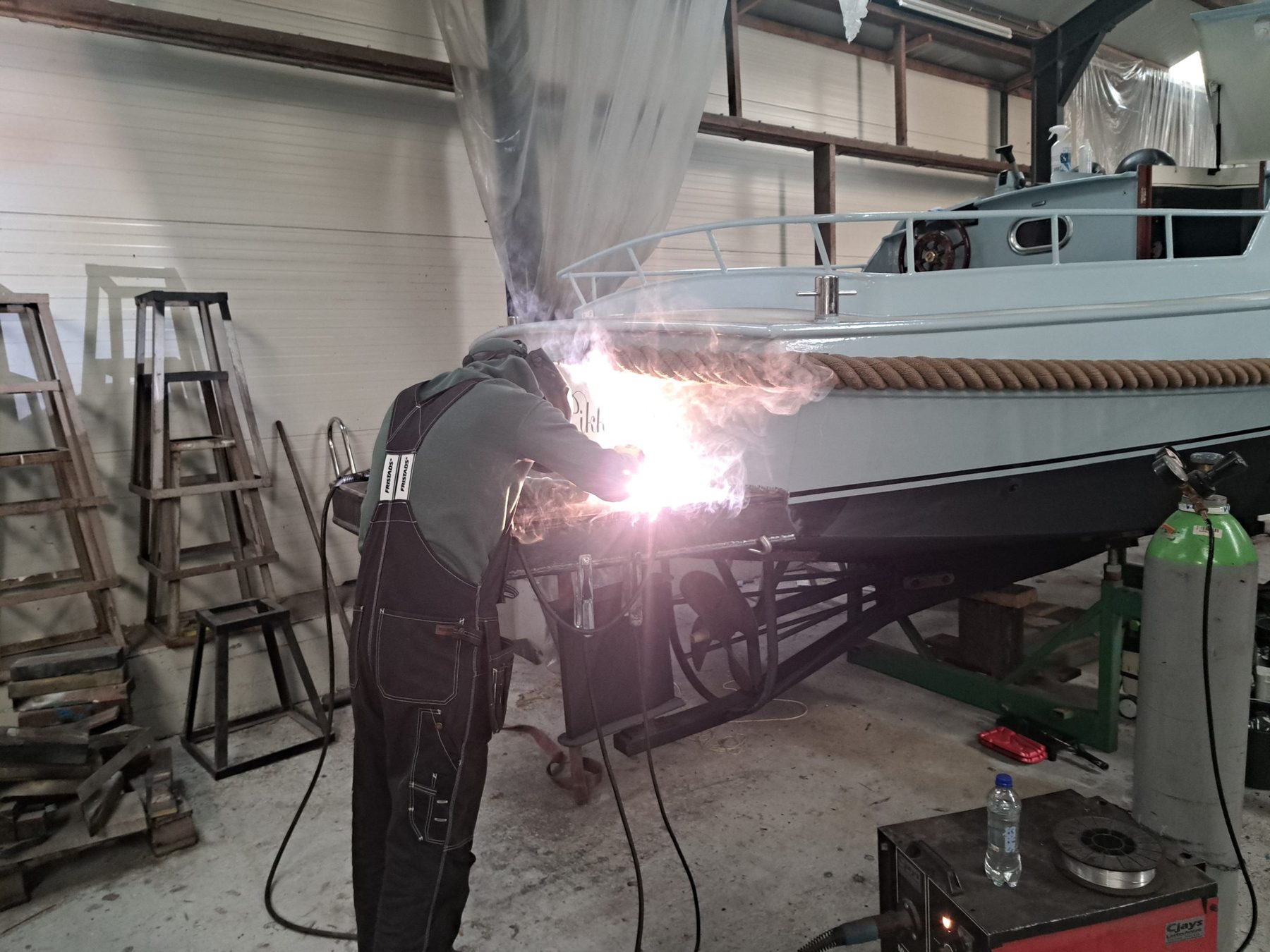 Professioneel laswerk voor uw boot