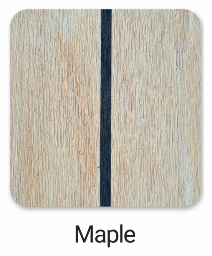 Kunststof teakdek kleurstaal Maple