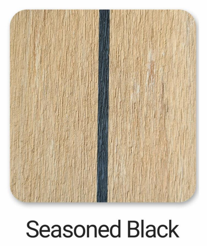 Kunststof teakdek kleurstaal Seasoned Black