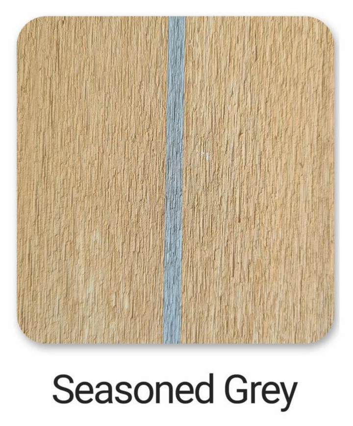 Kunststof teakdek kleurstaal Seasoned Grey