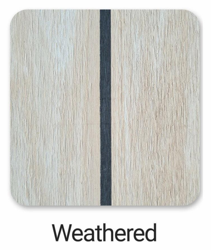 Kunststof teakdek kleurstaal Weathered